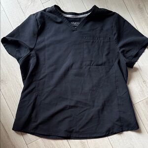 Fabletics women’s Black V-Neck Scrub Top